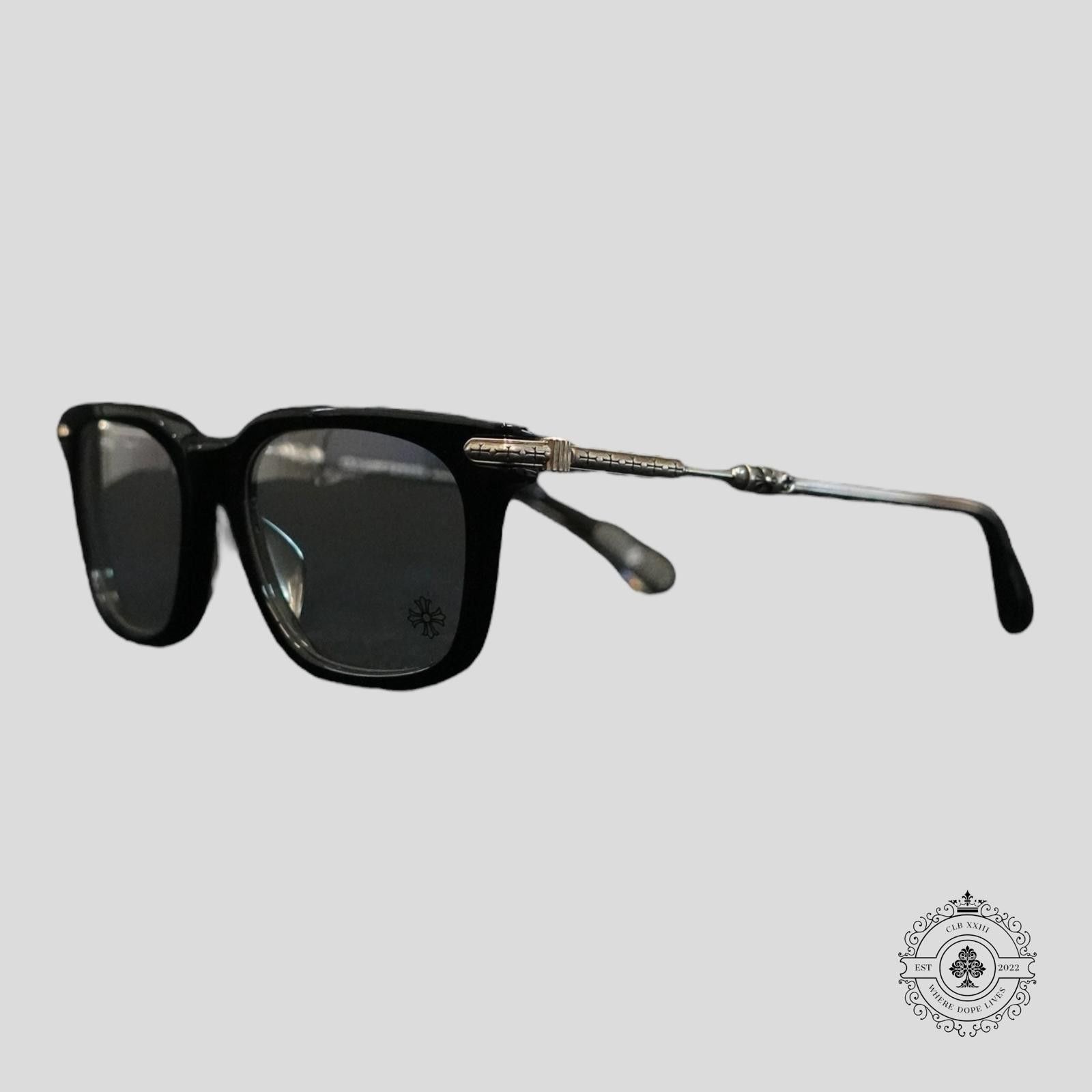 Chrome Hearts Chrome Hearts Tresticles Sunglasses in Black/Silver Size ONE SIZE - 1 Thumbnail