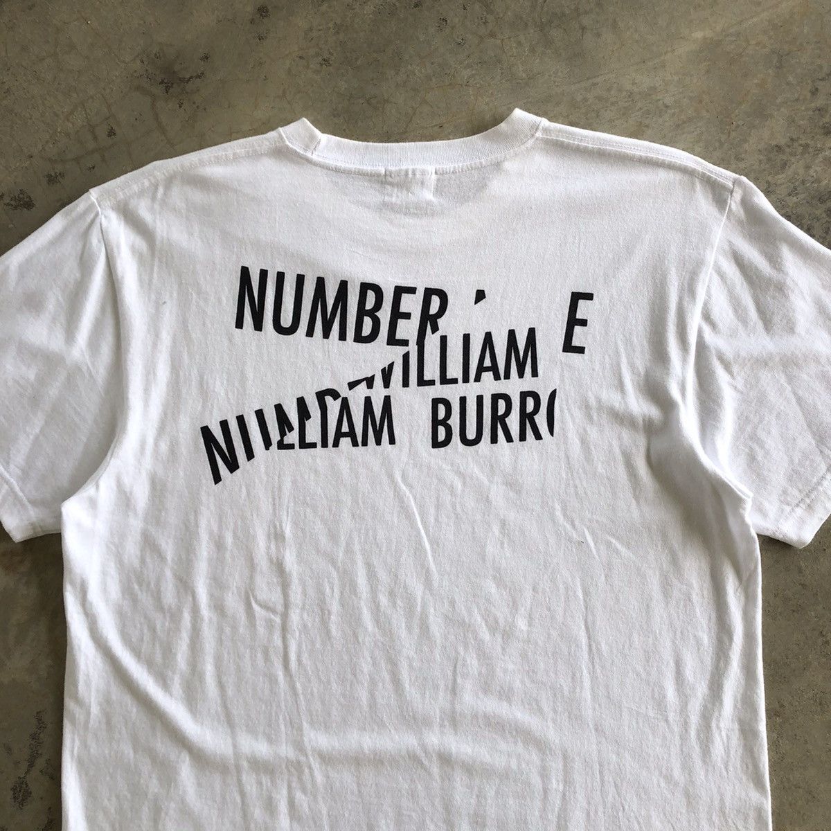 Japanese Brand × Number (N)ine NUMBER (N)INE “Cut Up” William Burroughs T-Shirt Size US L / EU 52-54 / 3 - 5 Thumbnail