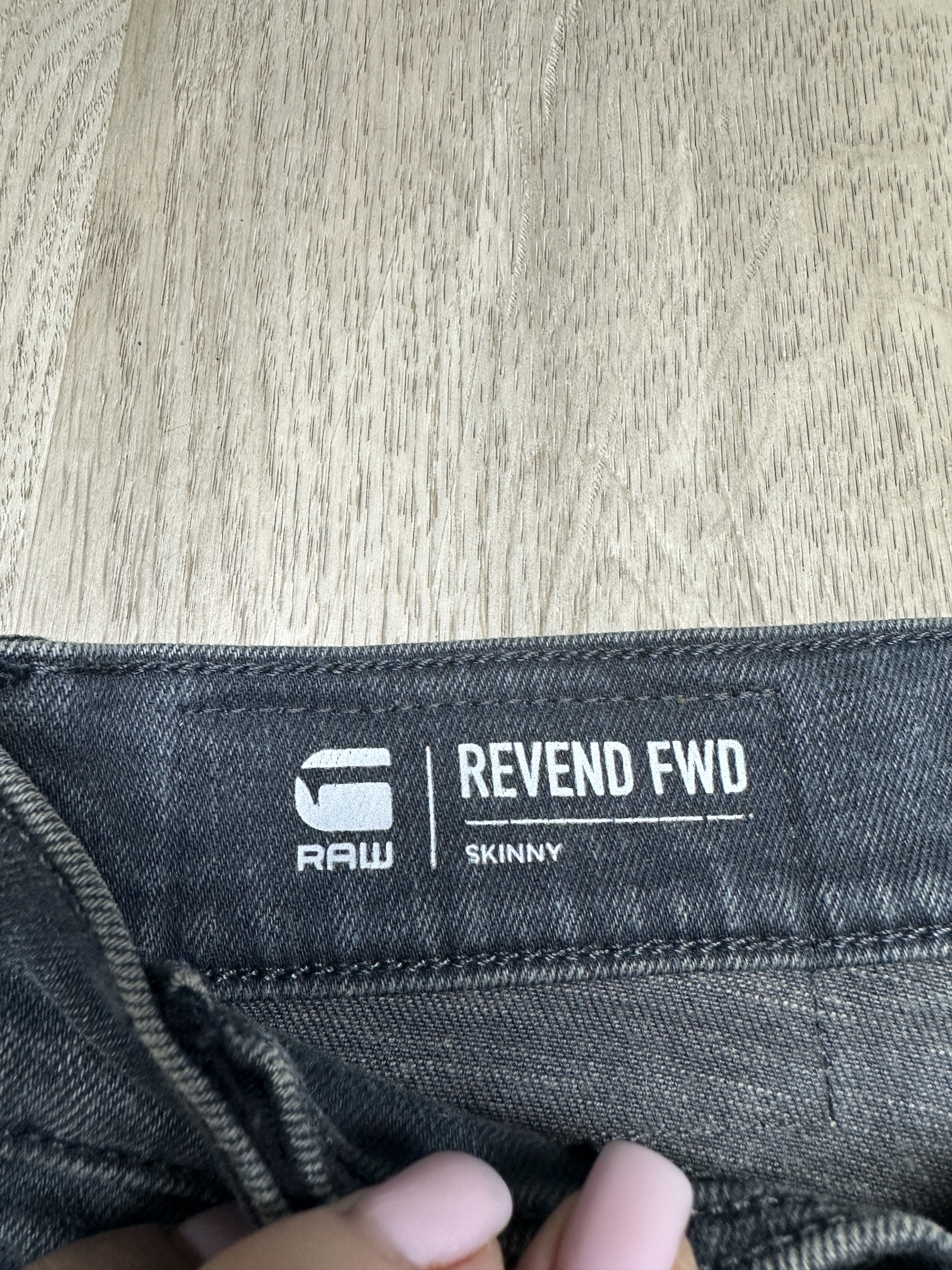 G-Star G Star Raw Mens Revend Skinny Denim Pants Jeans Size US 32 / EU 48 - 3 Thumbnail
