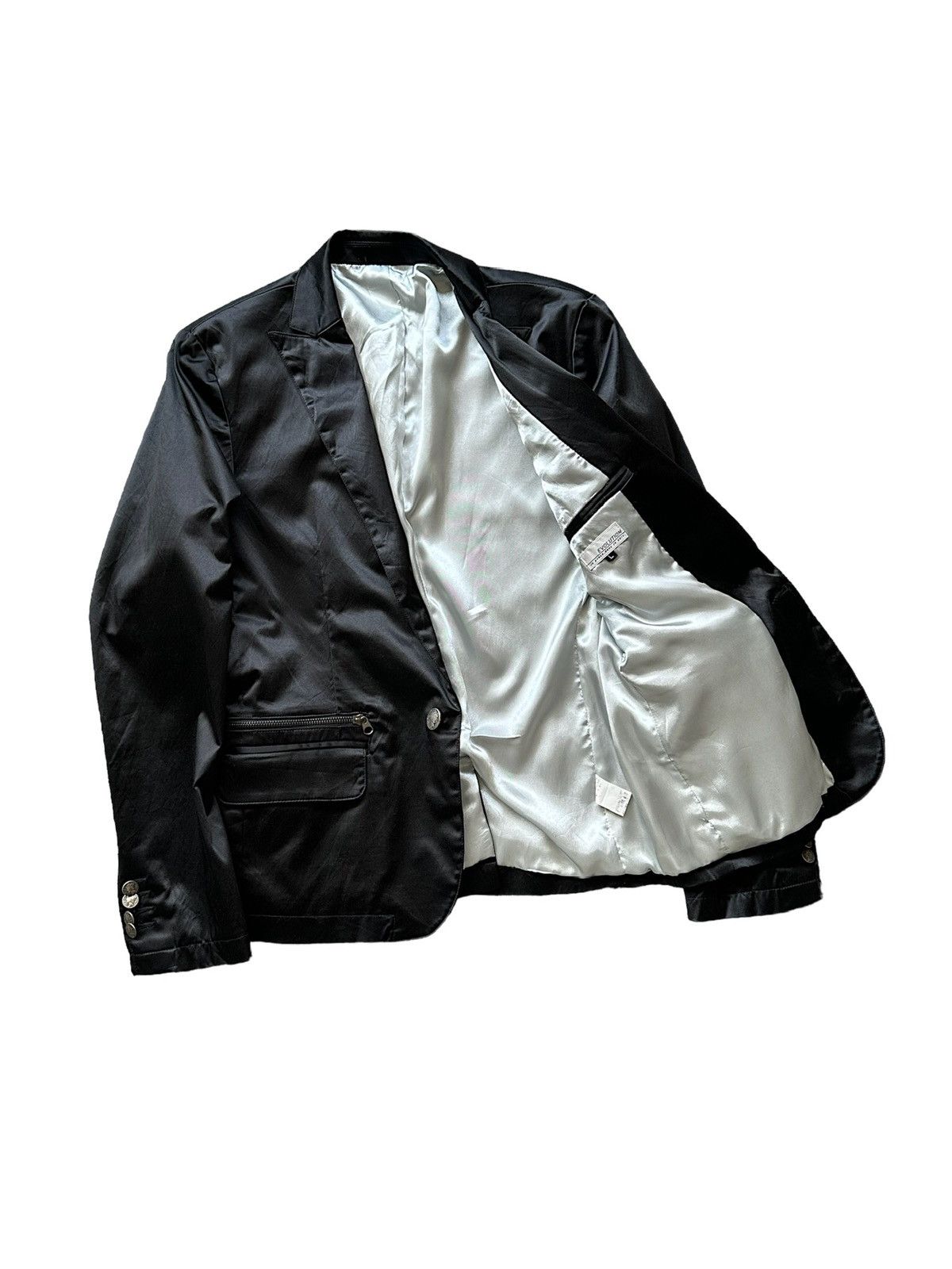 If Six Was Nine 00’s Evolution gothic V-kei black blazer Size US M / EU 48-50 / 2 - 3 Thumbnail