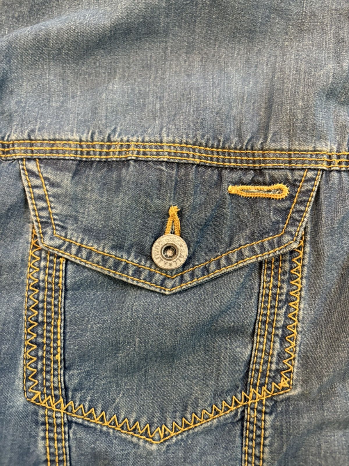 Japanese Brand 90s Ball Denim Jacket Size US M / EU 48-50 / 2 - 10 Thumbnail