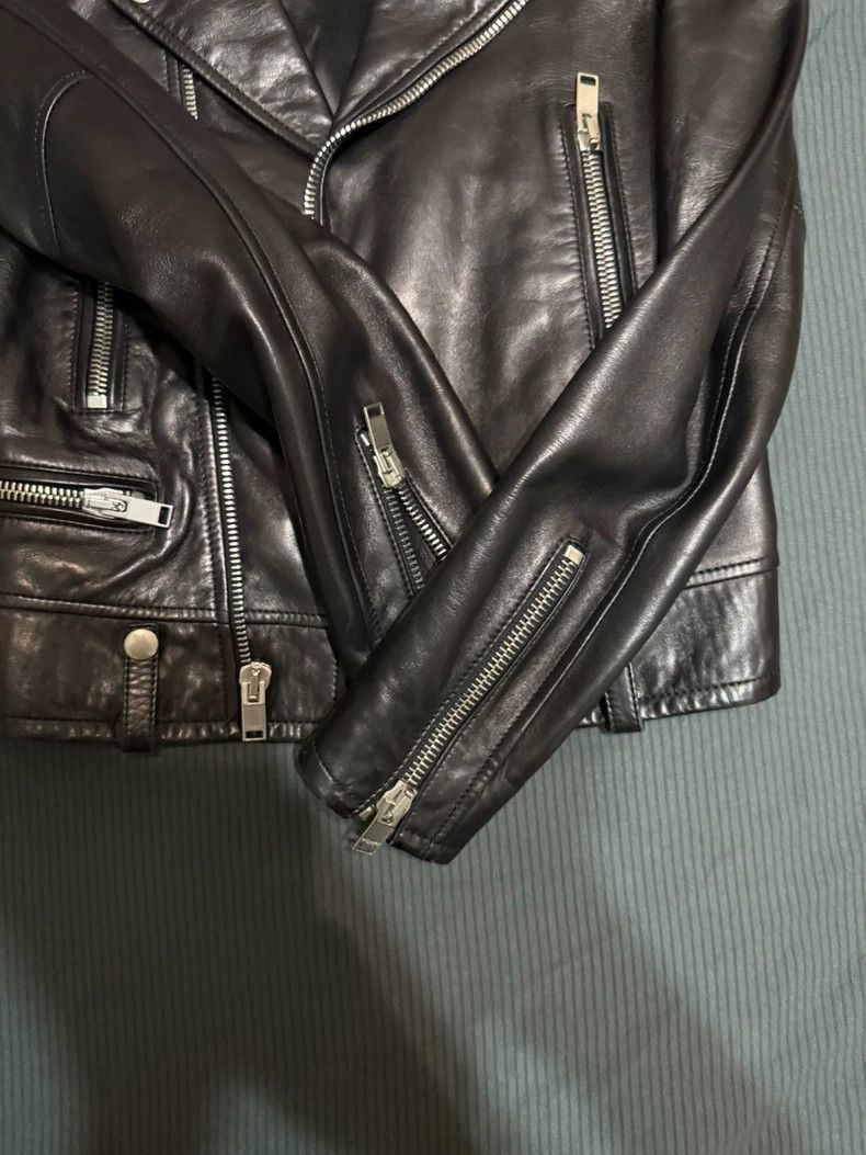 Hedi Slimane Saint Laurent L01 Leather Biker Jacket- Size XS / US 0-2 / IT 36-38 - 4 Thumbnail