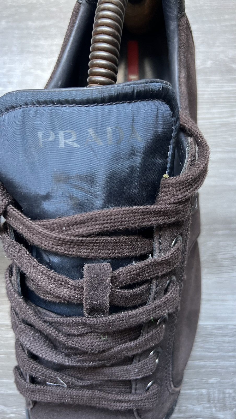 Prada Prada Sport Suede Sneakers Trainers Size US 11 / EU 44 - 5 Thumbnail