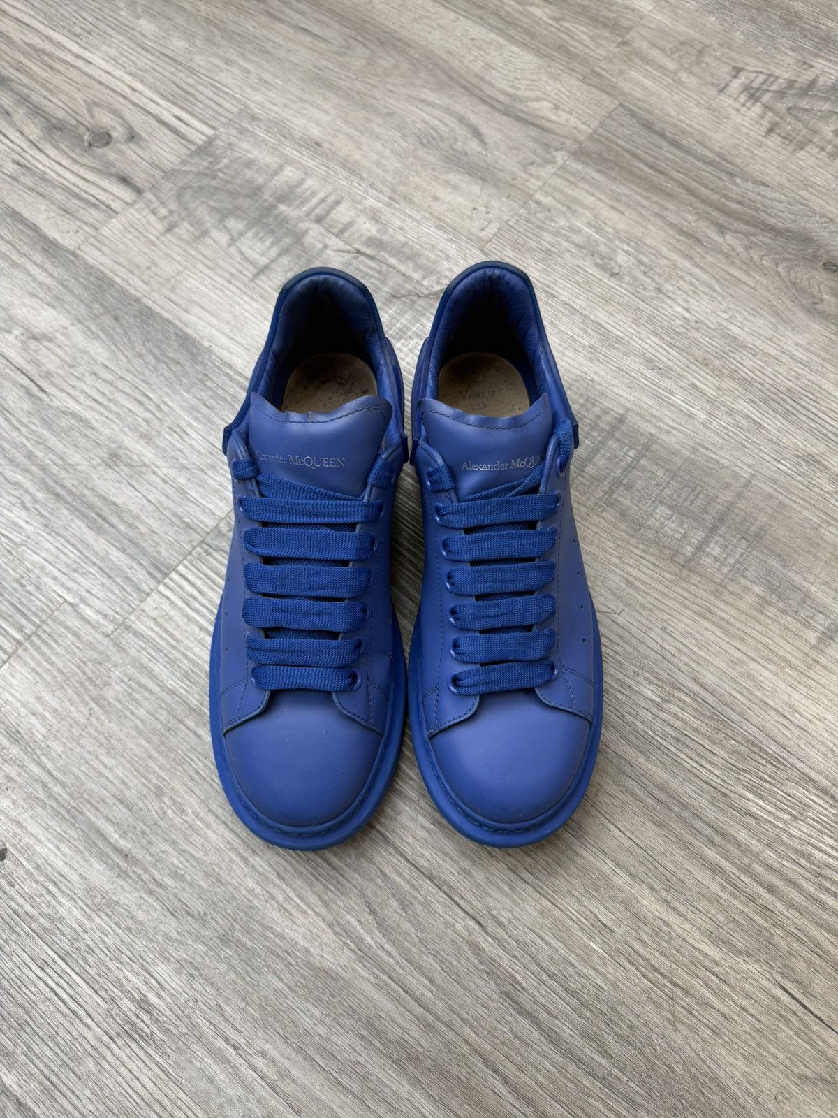Alexander McQueen Alexander Mcqueen Oversized Sneaker (Cobalt Blue) Size US 9 / EU 42 - 4 Thumbnail