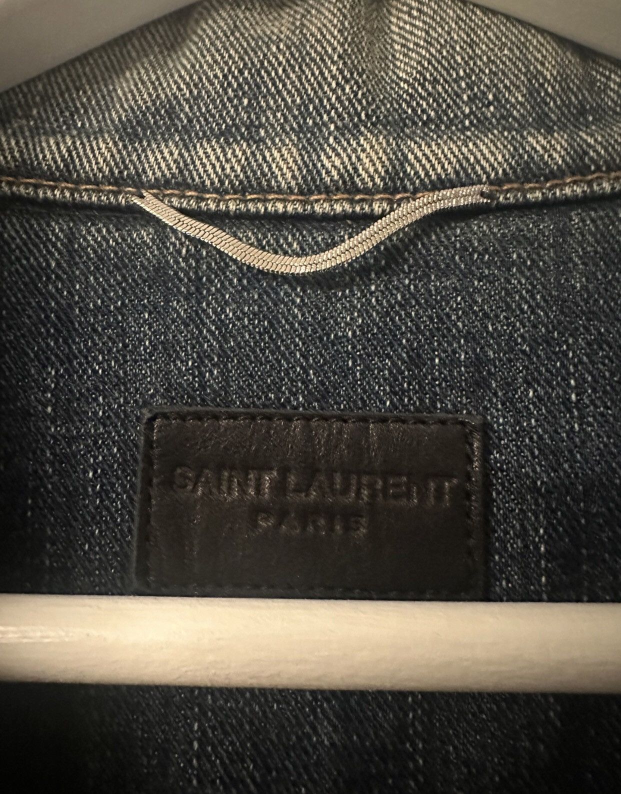 Saint Laurent Paris × Yves Saint Laurent Saint Laurent Rainbow Shark Jacket2412-Nextarrow Size US M / EU 48-50 / 2 - 5 Thumbnail