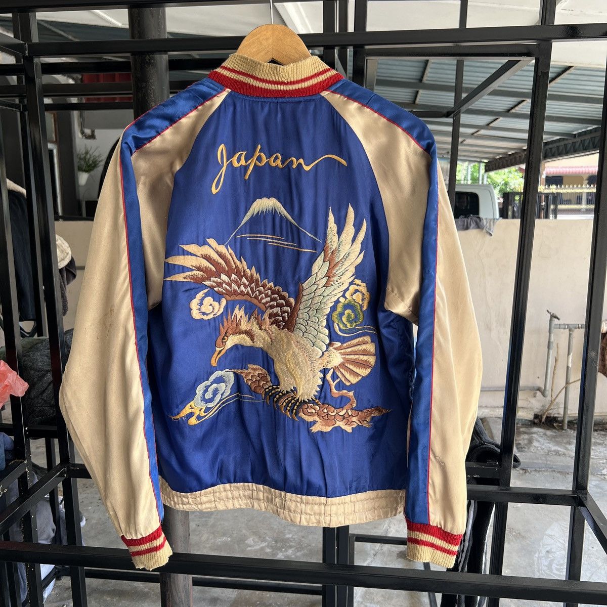 Tailor Toyo 🔥 Vintage Tailor Toyo Reversible Sukajan Souvenir jacket Size US M / EU 48-50 / 2 - 14 Thumbnail