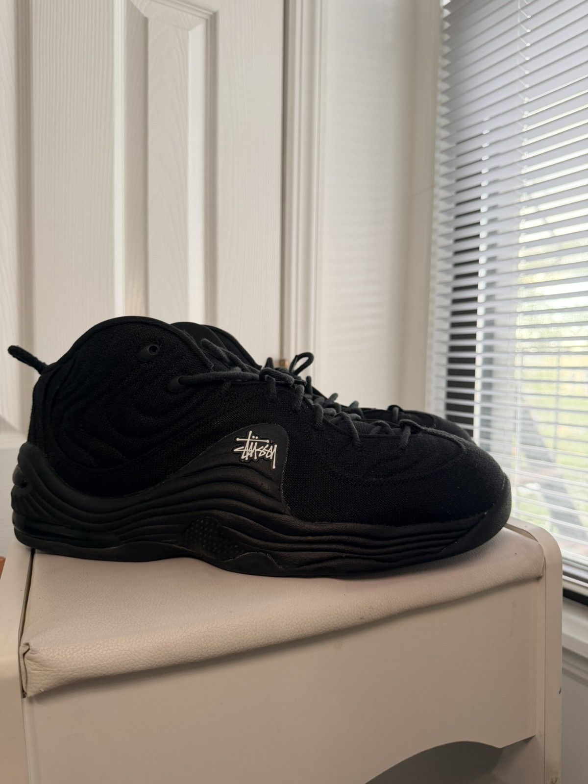Nike × Stussy Nike Air Penny 2 Stussy Black | Grailed