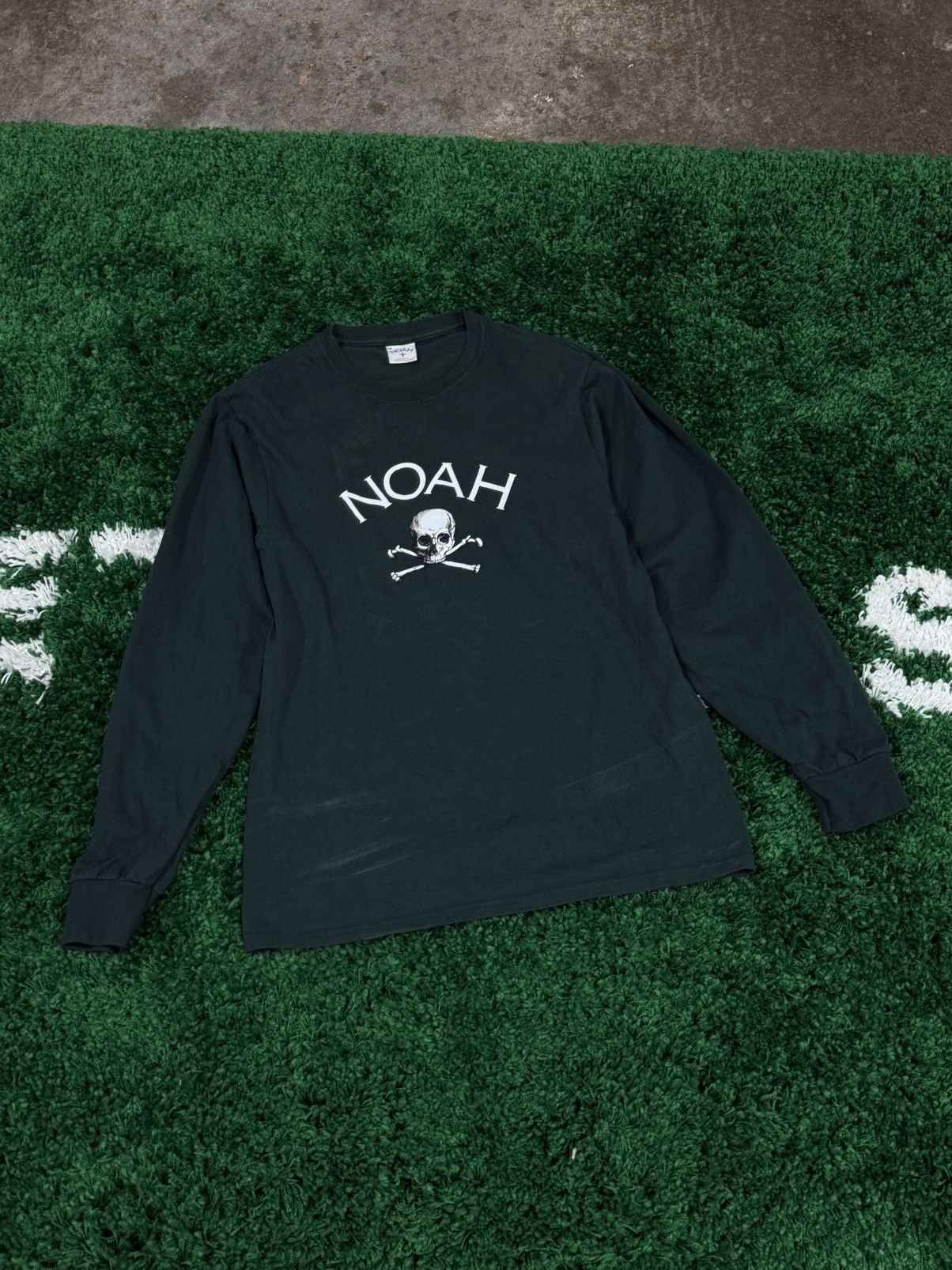 Noah Noah Forest Green Jolly Roger Pirate Skull Bones Medium Size US M / EU 48-50 / 2 - 1 Thumbnail