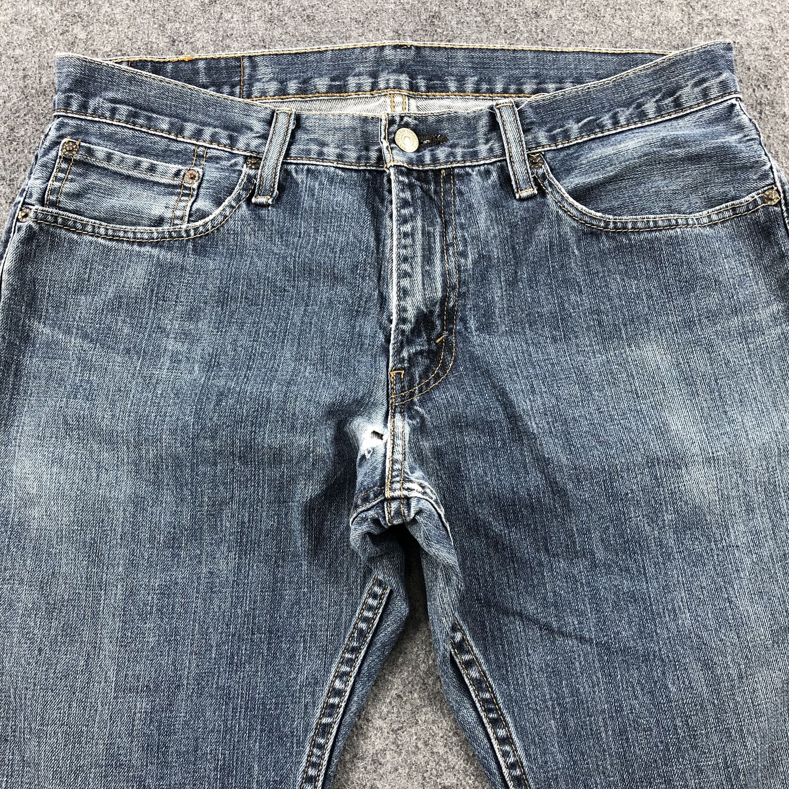 Levi's × Vintage Vintage Blue Wash Levis 514 Jeans-JM1783 Size US 35 - 3 Thumbnail