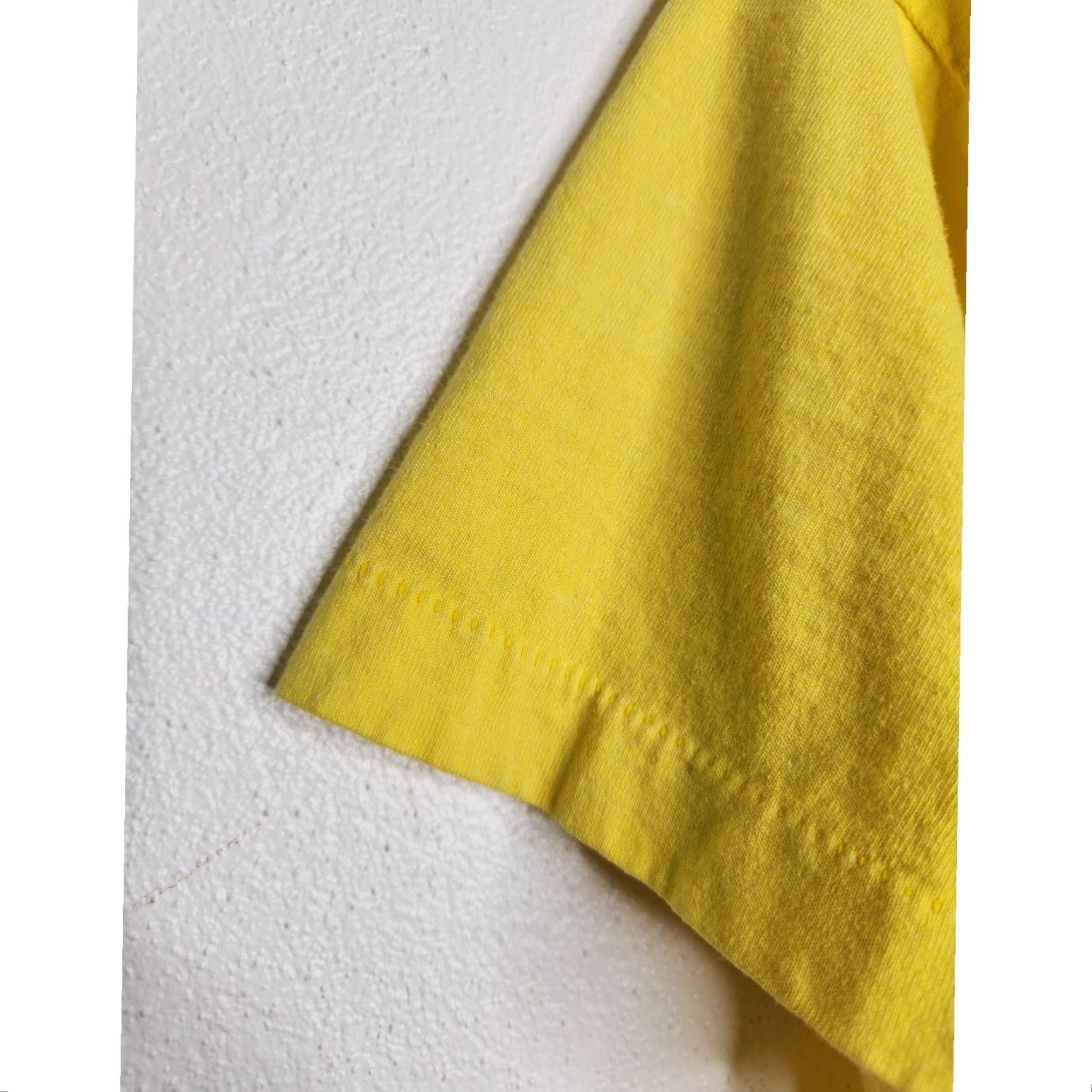 Vintage VINTAGE Screen Stars Shirt Unisex Adults Large Yellow 80s Iliamo Illinois Iowa Marathon Single Stitch Stars Size US L / EU 52-54 / 3 - 3 Thumbnail