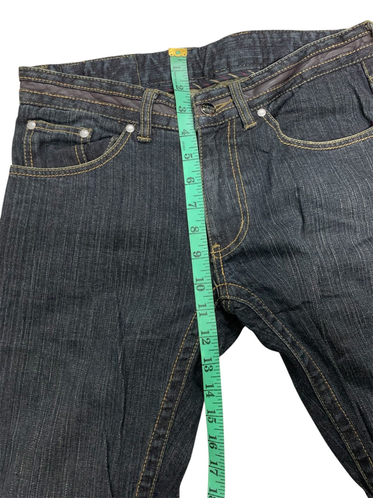 Japanese Brand Custom culture straight cut denim Size US 30 / EU 46 - 4 Thumbnail