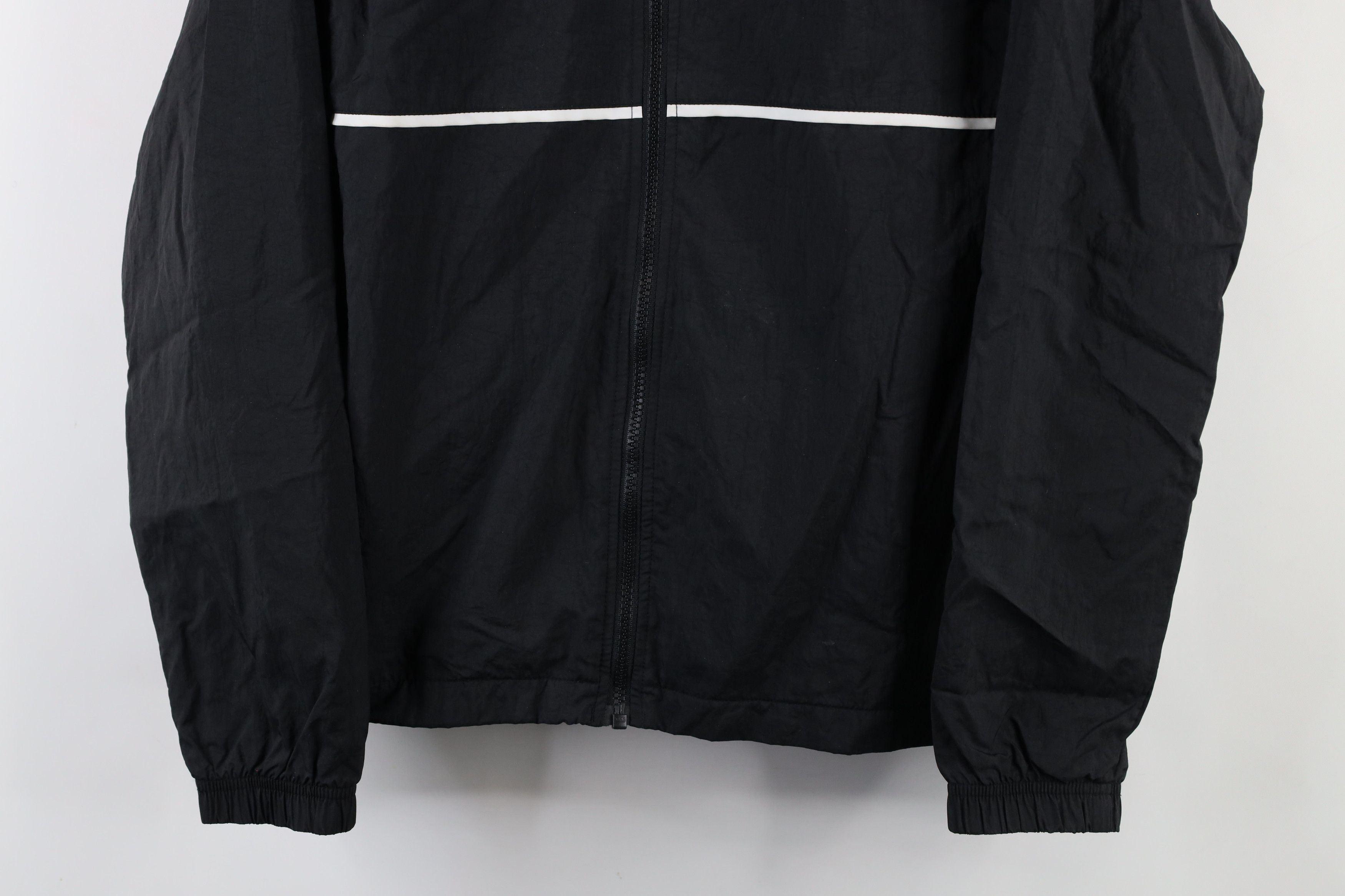 Adidas × Vintage Vintage Adidas Striped Lined Full Zip Windbreaker Jacket Size US M / EU 48-50 / 2 - 3 Thumbnail