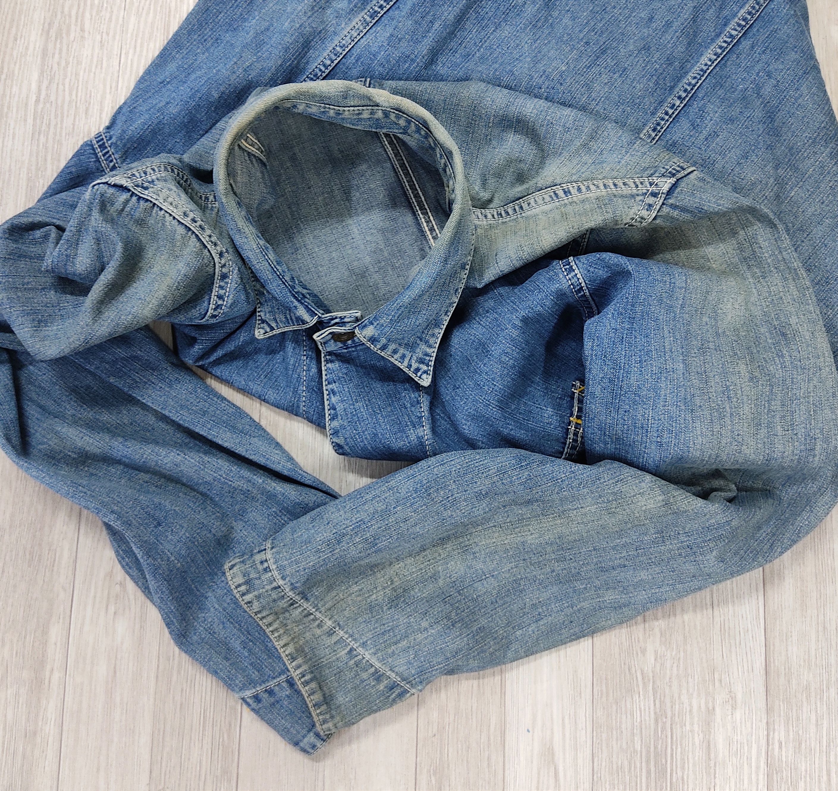 Edwin Vintage EDWIN Over Works Factory Chore Jacket Size US L / EU 52-54 / 3 - 14 Thumbnail