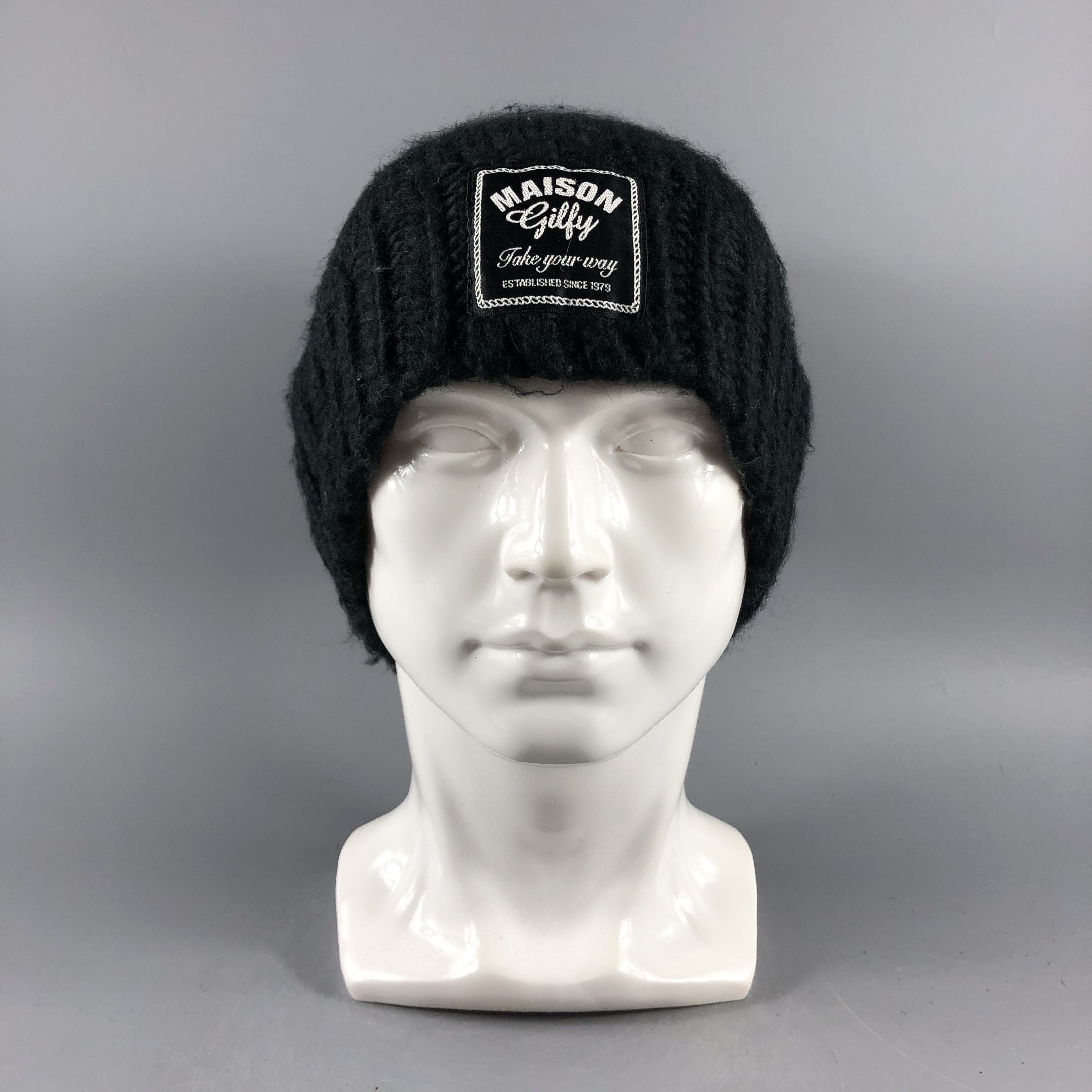 Other × Vintage Maison Gilfy PomPom Beanie Snow Hat Snow Cap -D594 Size ONE SIZE - 8 Thumbnail