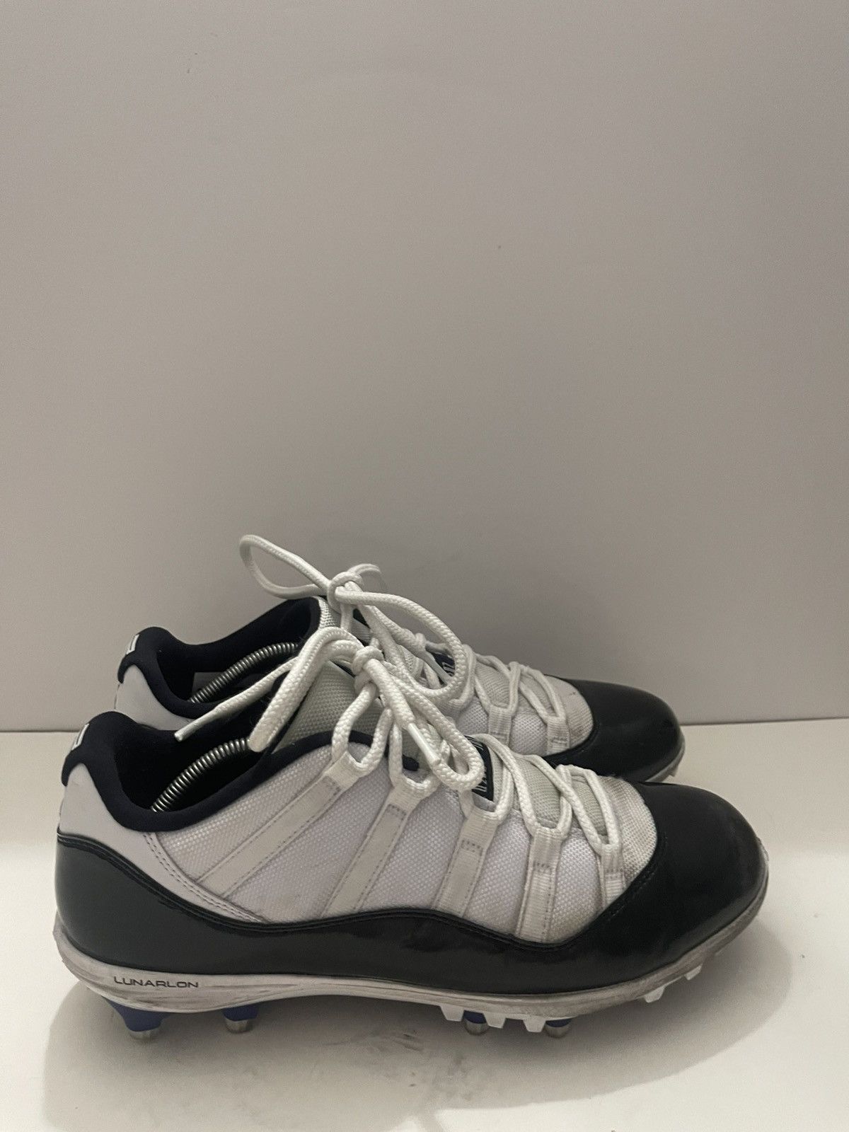 Jordan Brand Size 11 Nike Jordan 11 Retro Low TD Concord Football Size US 11 / EU 44 - 4 Thumbnail