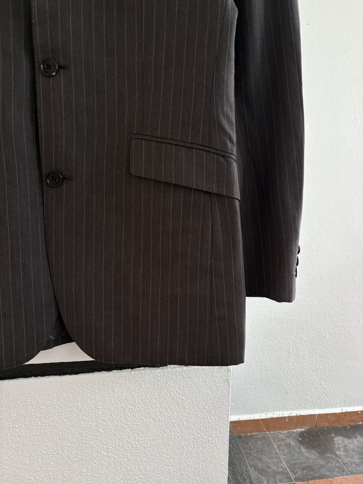 Burberry Burberry Black Label Stripped Blazer Jacket Size US S / EU 44-46 / 1 - 4 Thumbnail