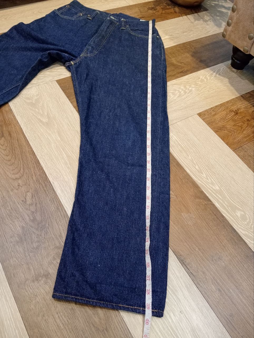 Beams Plus × Orslow ORSLOW JAPAN x BEAMS LOT 701ZBB INDIGO DENIM SELVEDGE PANTS Size US 27 - 16 Thumbnail