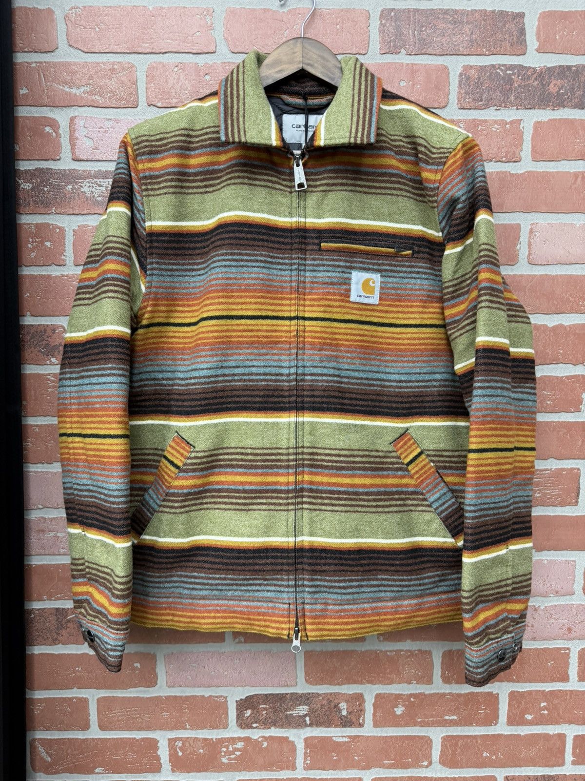 Carhartt Size S - Carhartt WIP Detroit Tuscon Jacket Dollar Green Size US S / EU 44-46 / 1 - 1 Thumbnail