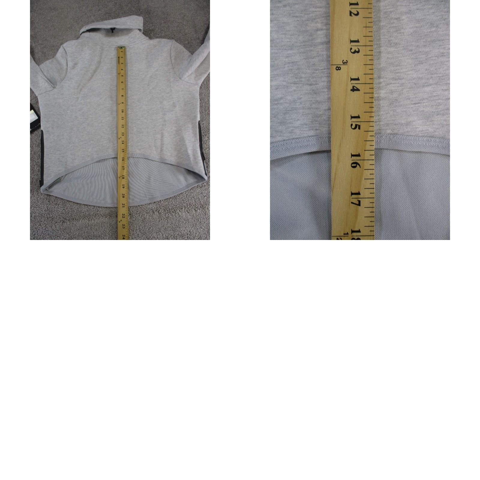 Nike Nike Smu Mustangs Sweater Womens Small Gray Dri-Fit Turtleneck Fleece Pullover New Size S / US 4 / IT 40 - 8 Thumbnail