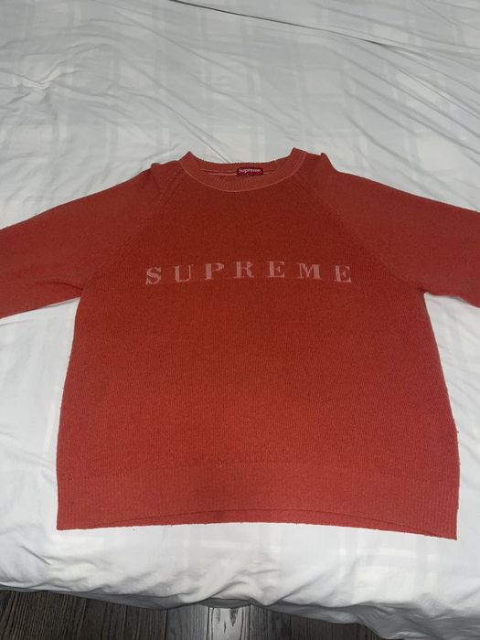 Supreme Supreme Stone Wash Wool Sweater | Grailed