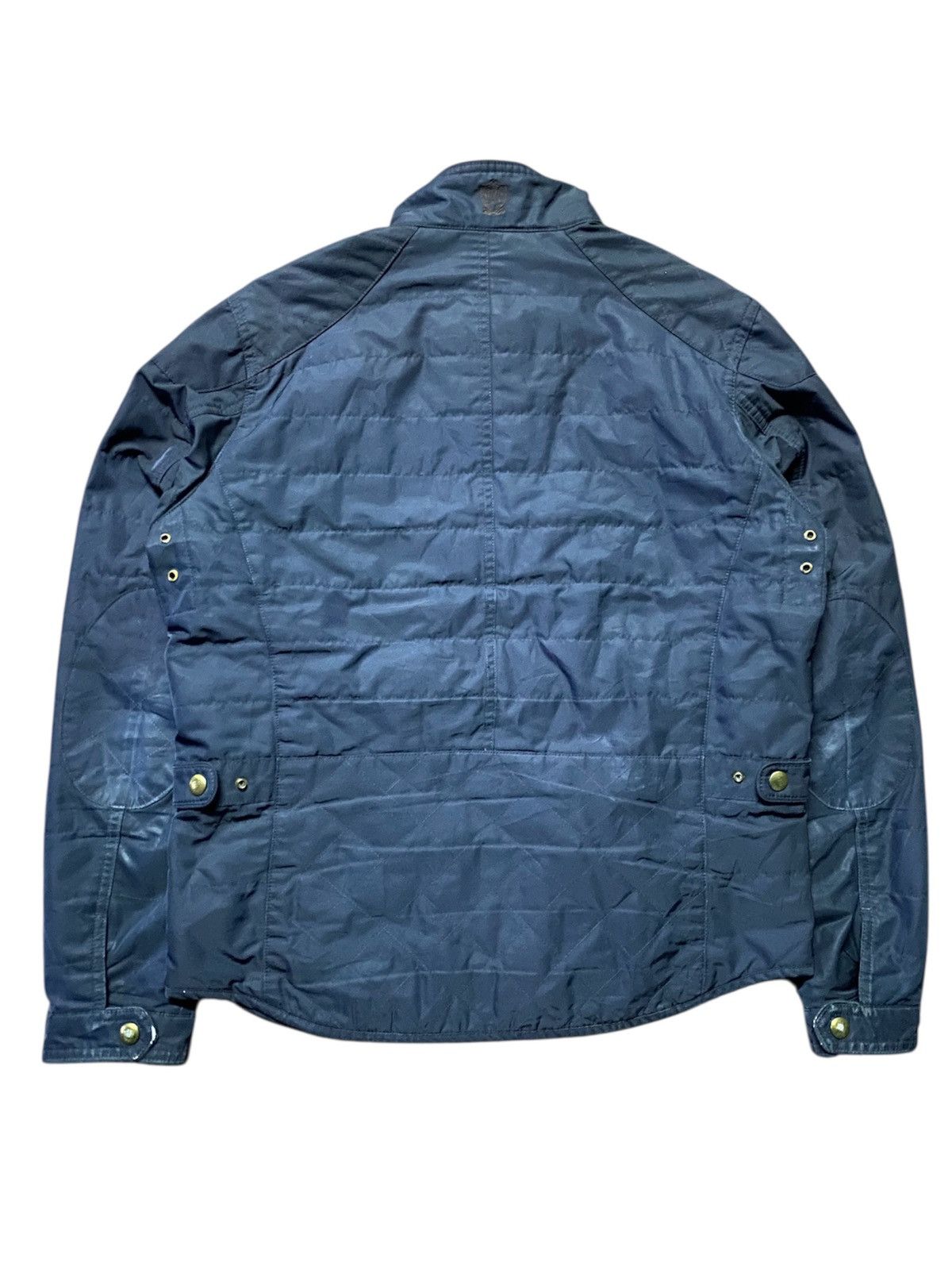 Massimo Dutti Massimo Dutti Navy Quilted Jacket Size US M / EU 48-50 / 2 - 2 Thumbnail