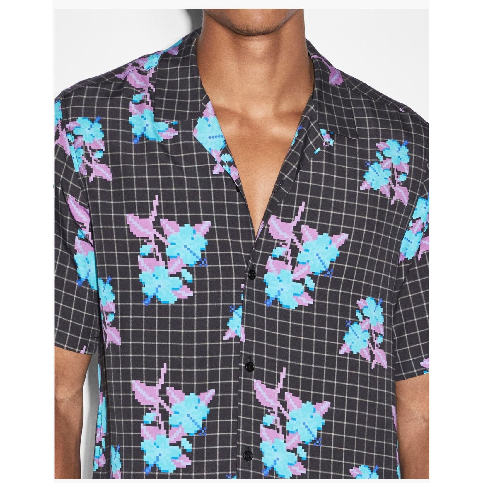 Ksubi Ksubi Floral Short Sleeve Button Up Shirt NWT - Size XL Size US XL / EU 56 / 4 - 3 Thumbnail