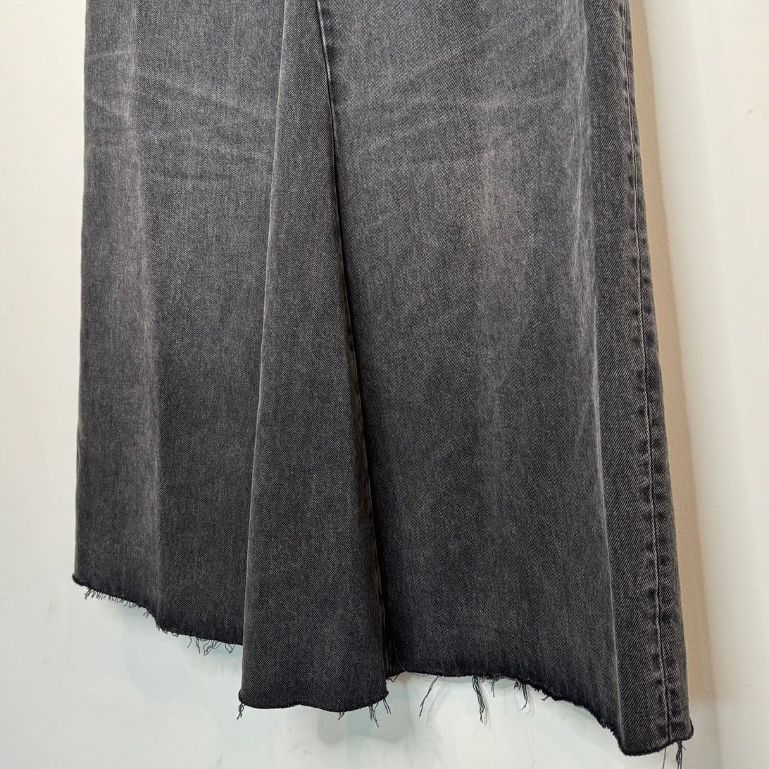 Reformation NWT Reformation Jeans Tazz Denim Maxi Skirt Black Size 28 Size 28" / US 6 / IT 42 - 7 Thumbnail