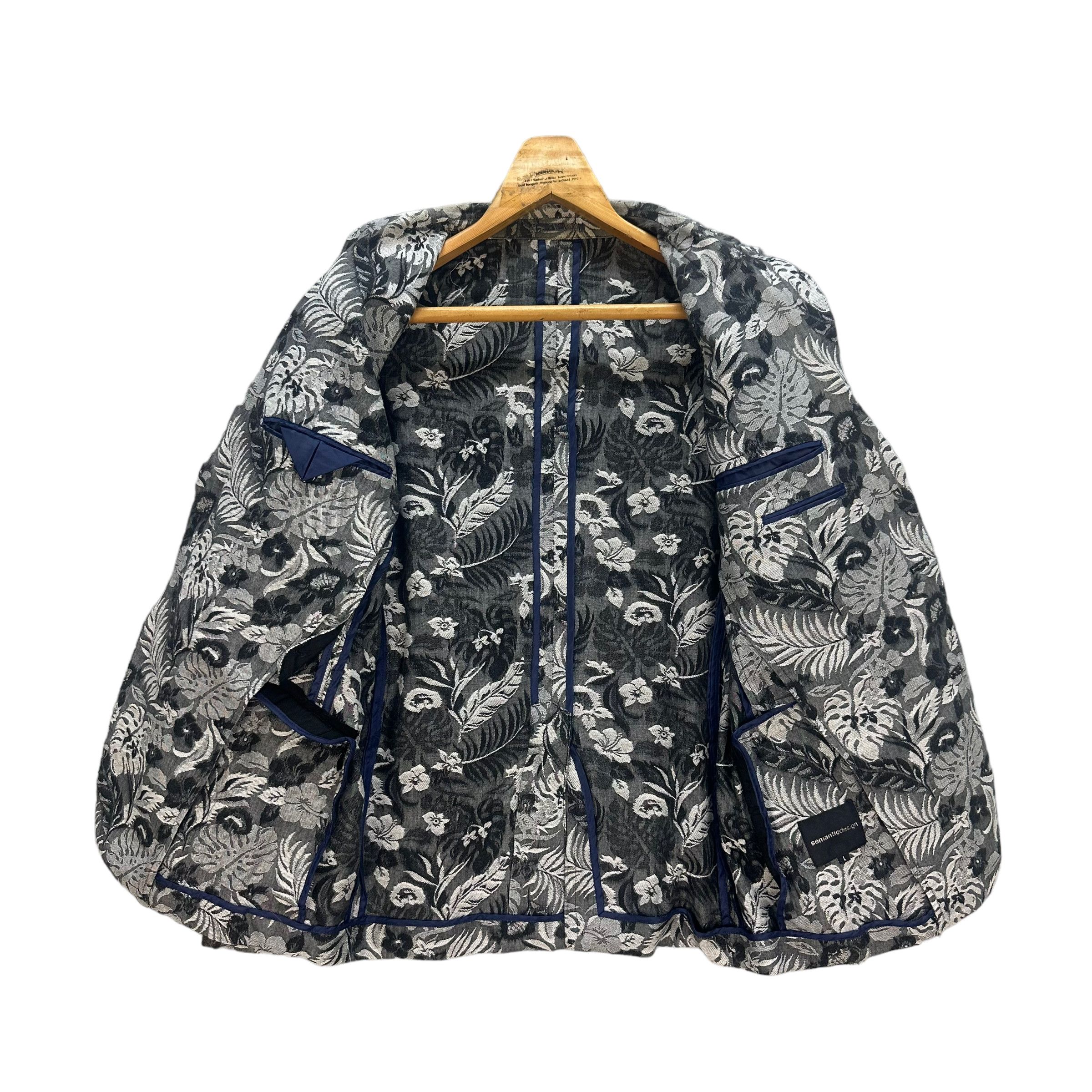 semanticdesign SEMANTIC DESIGN FULLPRINT CASUAL JACKET #7953-192 Size US L / EU 52-54 / 3 - 6 Thumbnail