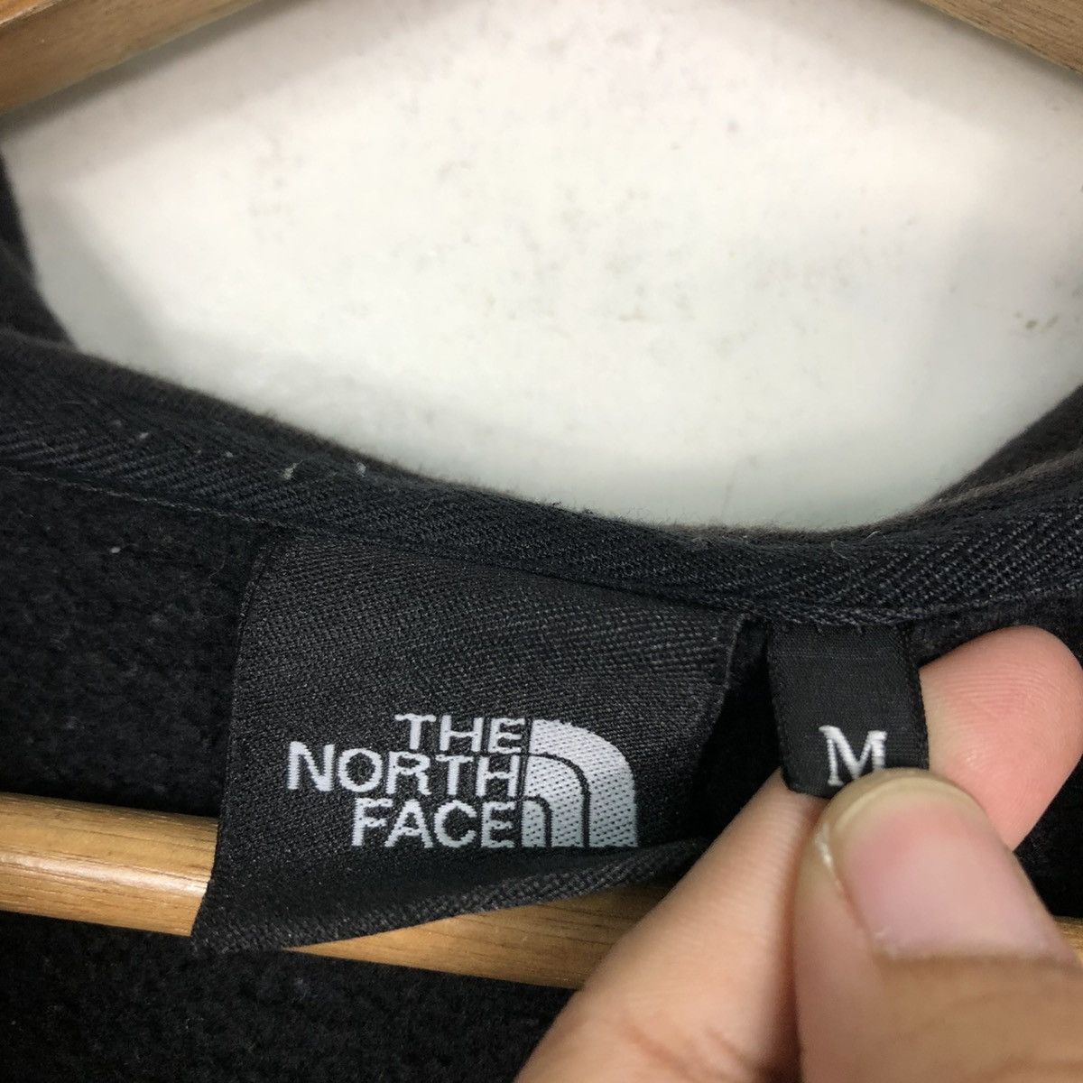 The North Face 🔥VINTAGE ZIPPER HOODIE THE NORTH FACE SPELL OUT BIG LOGO Size US M / EU 48-50 / 2 - 21 Thumbnail