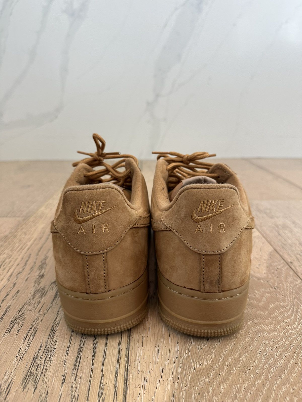 Nike × Supreme Nike Air Force 1 Low SP Supreme Wheat Size US 12 / EU 45 - 3 Thumbnail
