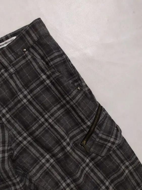 semanticdesign Semantic Design Check Cargo punk bondage Pants Size US 29 - 6 Thumbnail