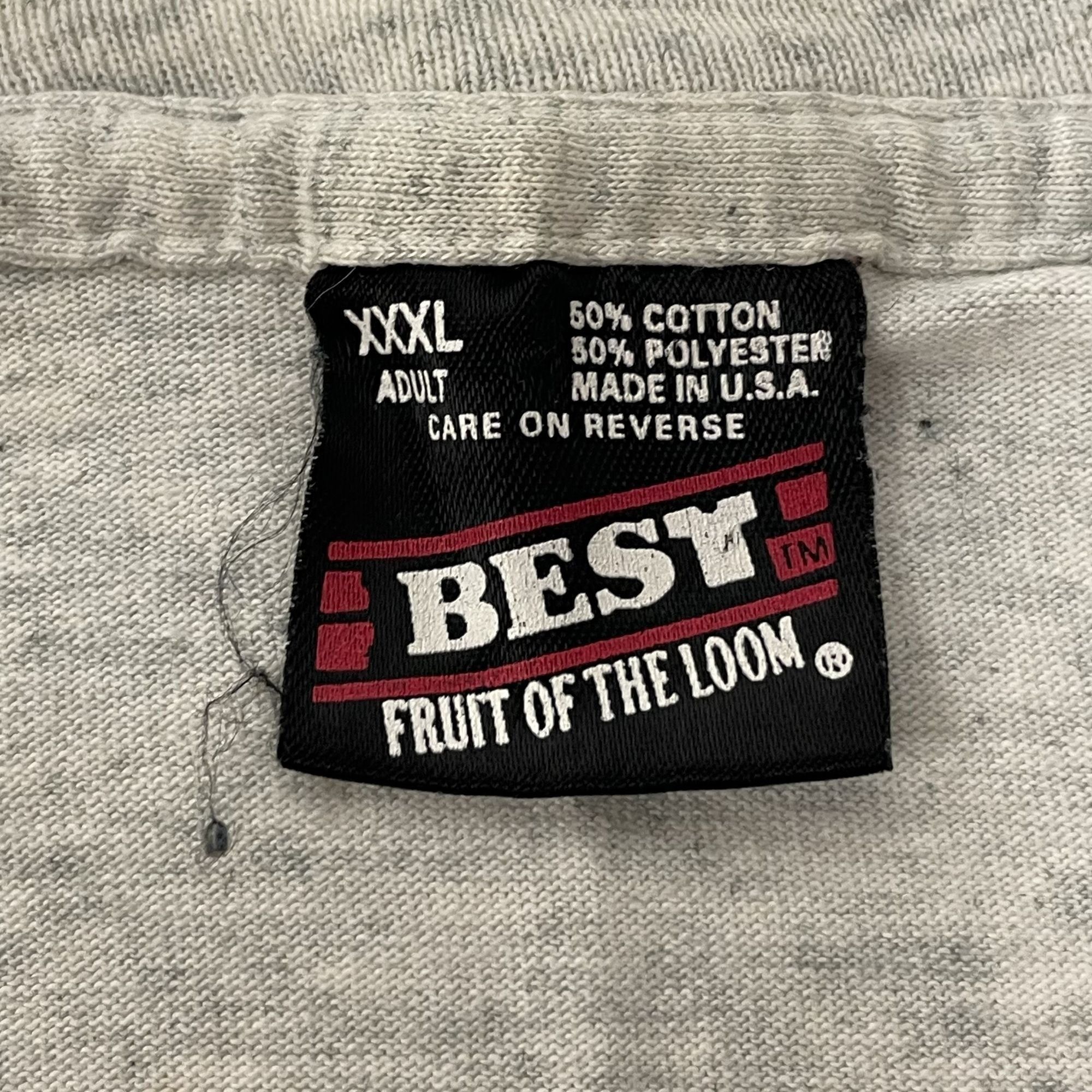 Fruit Of The Loom Vtg BEST HEATHER Property of NORWOOD POLICE JAIL T Shirt Size US XXL / EU 58 / 5 - 4 Thumbnail