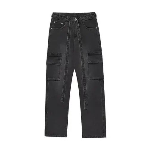 Japanese Brand Vintage multi-pocket cargo jeans Size US 32 / EU 48 - 4 Thumbnail