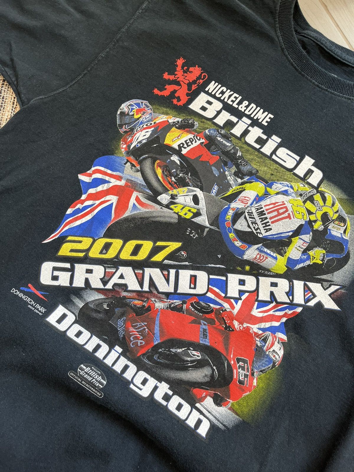 Vintage Vintage Grand Prix MOTO Tshirt 2007 racing Size US L / EU 52-54 / 3 - 6 Thumbnail