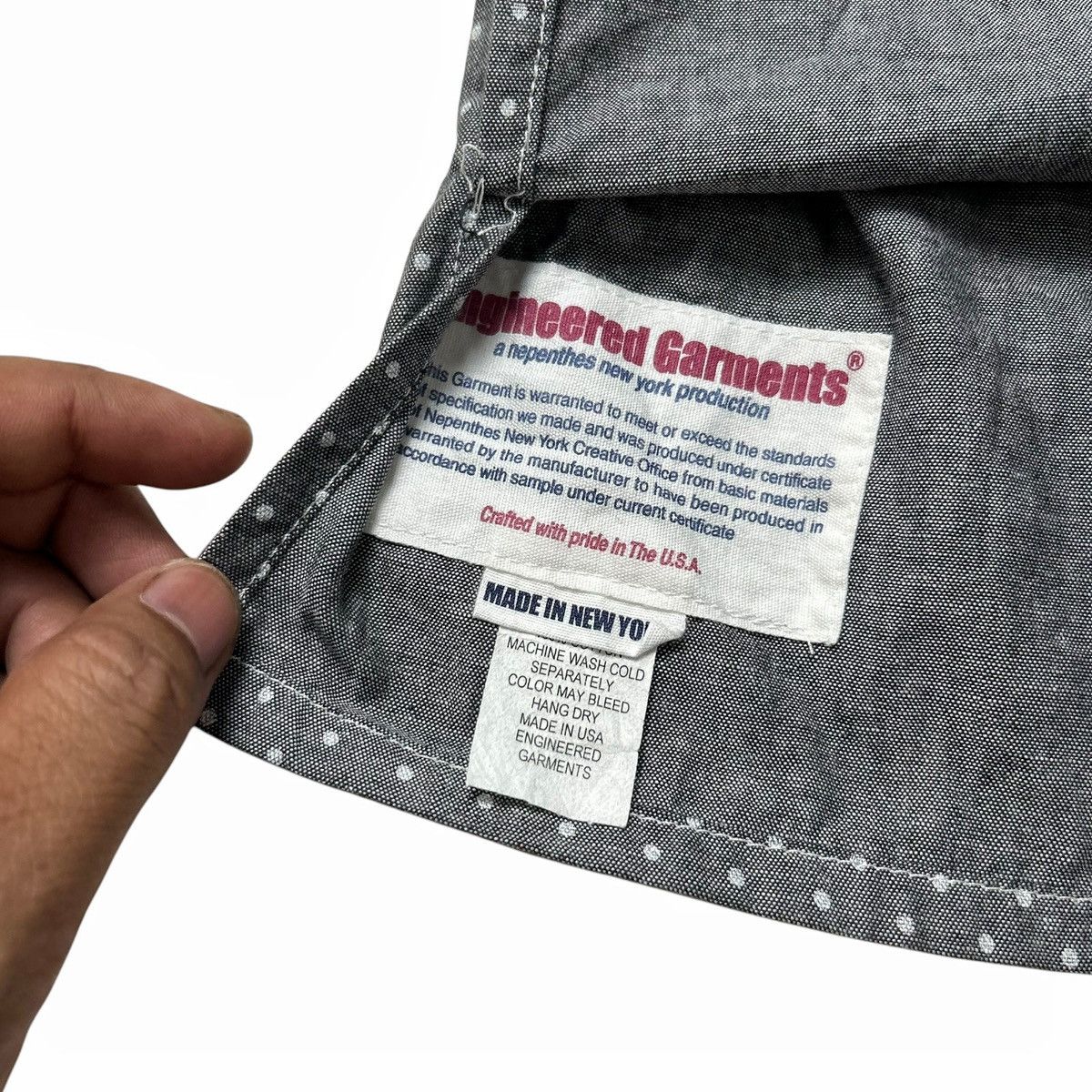 Engineered Garments × Nepenthes Engineered Garments Pullover Short Short Sleeve Volcadot Size US S / EU 44-46 / 1 - 13 Thumbnail