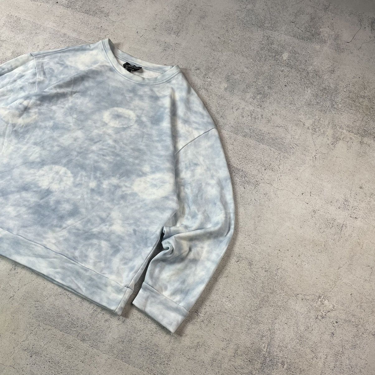 A.P.C. A.P.C Hubert Blue Lightweight Tie Dye Crewneck Size US S / EU 44-46 / 1 - 3 Thumbnail