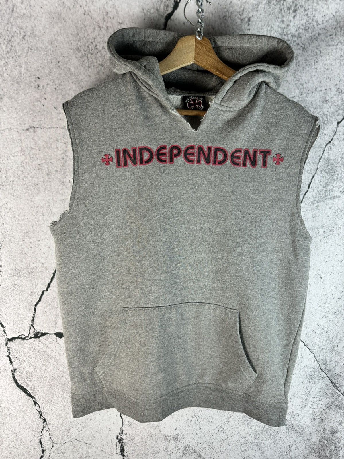 Independent Truck Co. Vintage 90s Distressed Crashed Independent Hoodie Size US S / EU 44-46 / 1 - 1 Thumbnail
