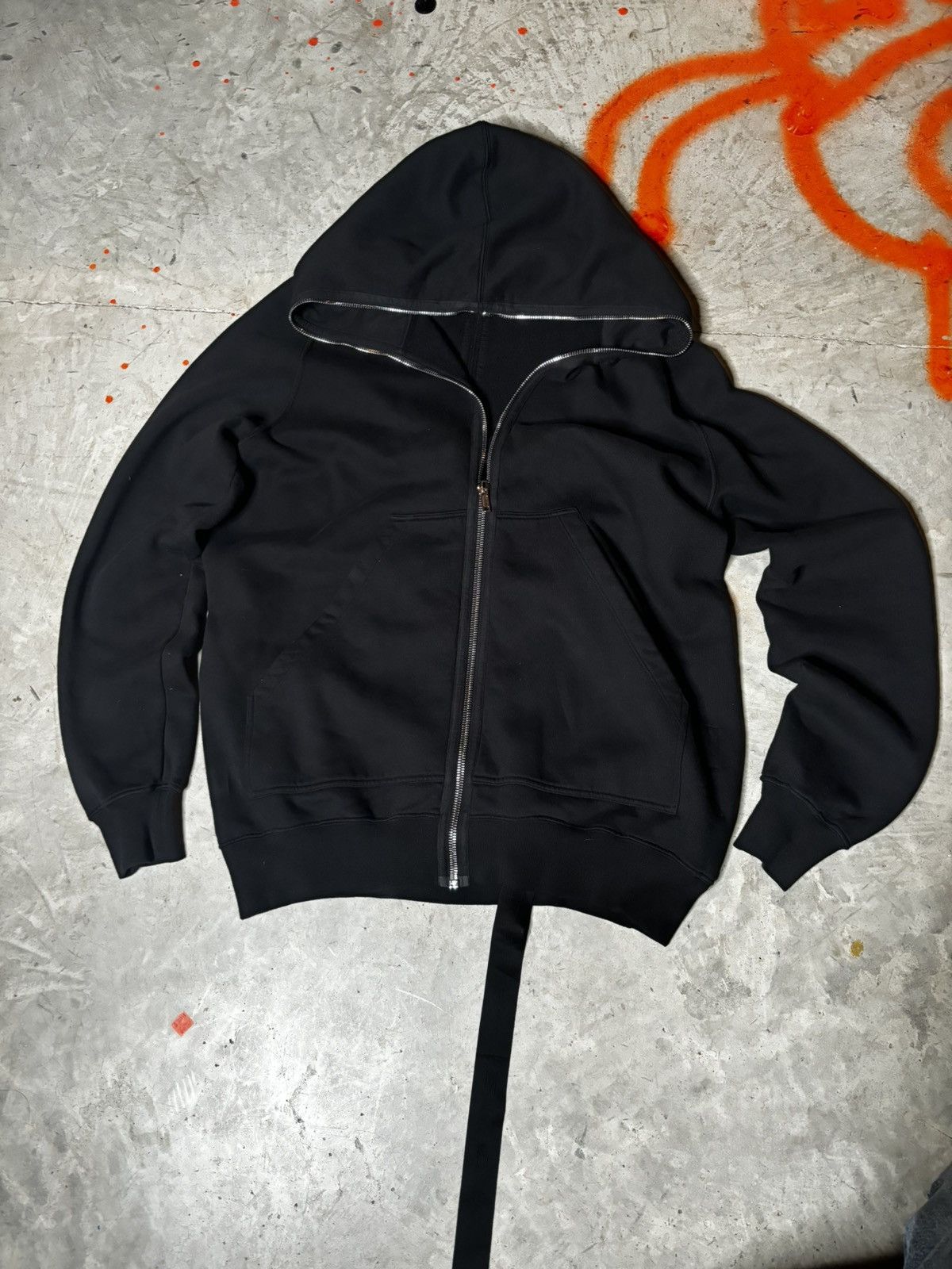 Rick Owens DRKSHDW full GIMP hoodie