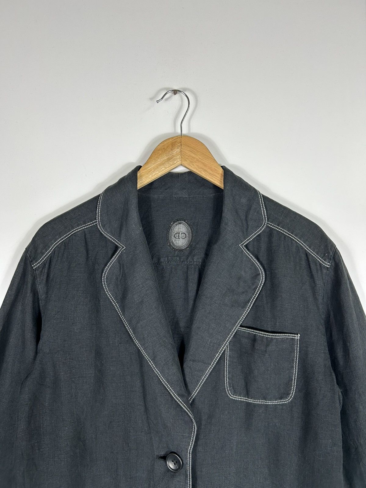 Christian Dior Monsieur Vintage Christian Dior Contrast Stitch Jacket | 90s Size US S / EU 44-46 / 1 - 4 Thumbnail