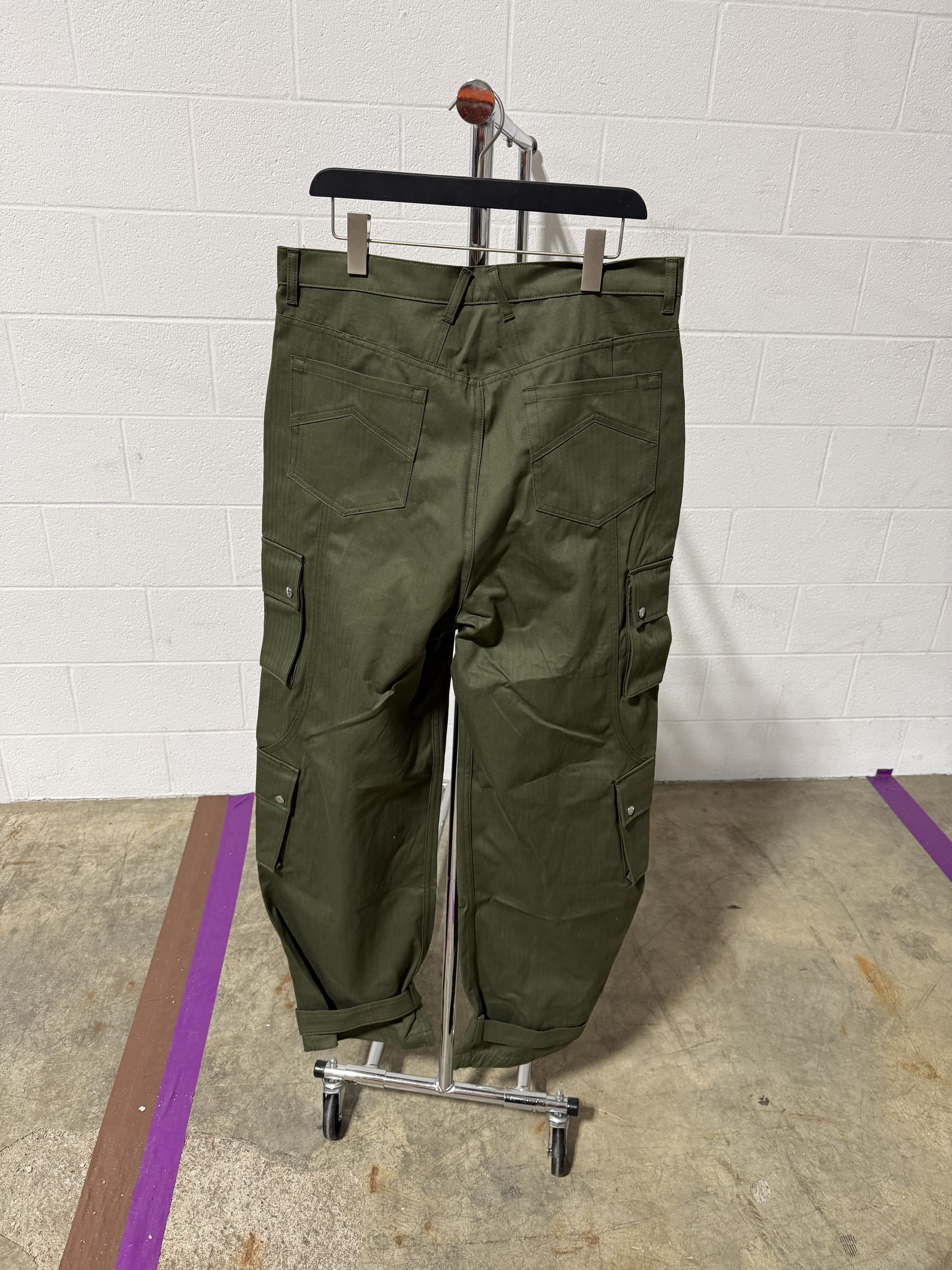 Rhude Rhude Desert Cargo Pants 'Khaki Green' Size US 34 / EU 50 - 4 Thumbnail
