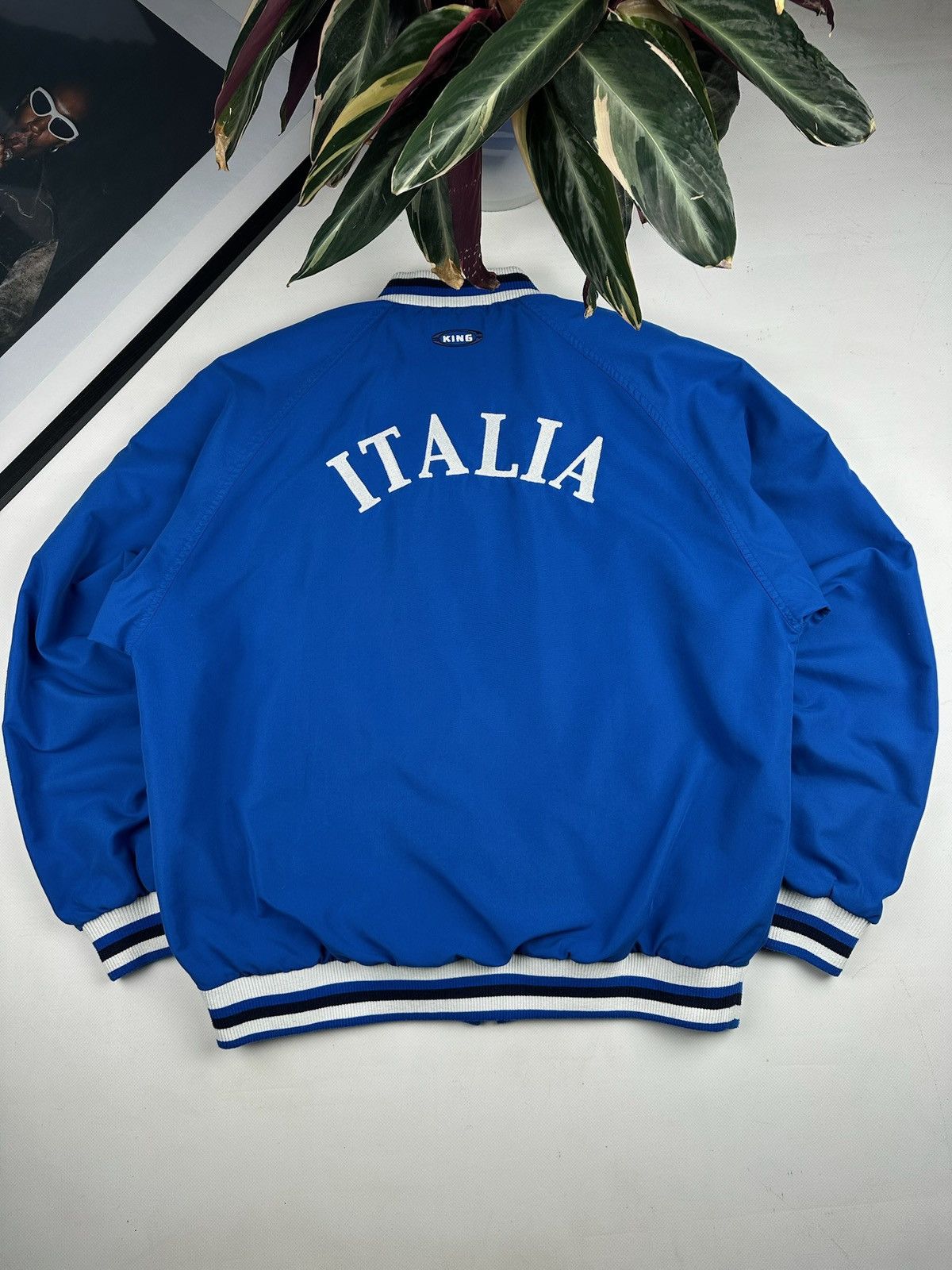 Puma Vintage 2000s Puma Italia FC Soccer zip jacket track top Size US M / EU 48-50 / 2 - 4 Thumbnail