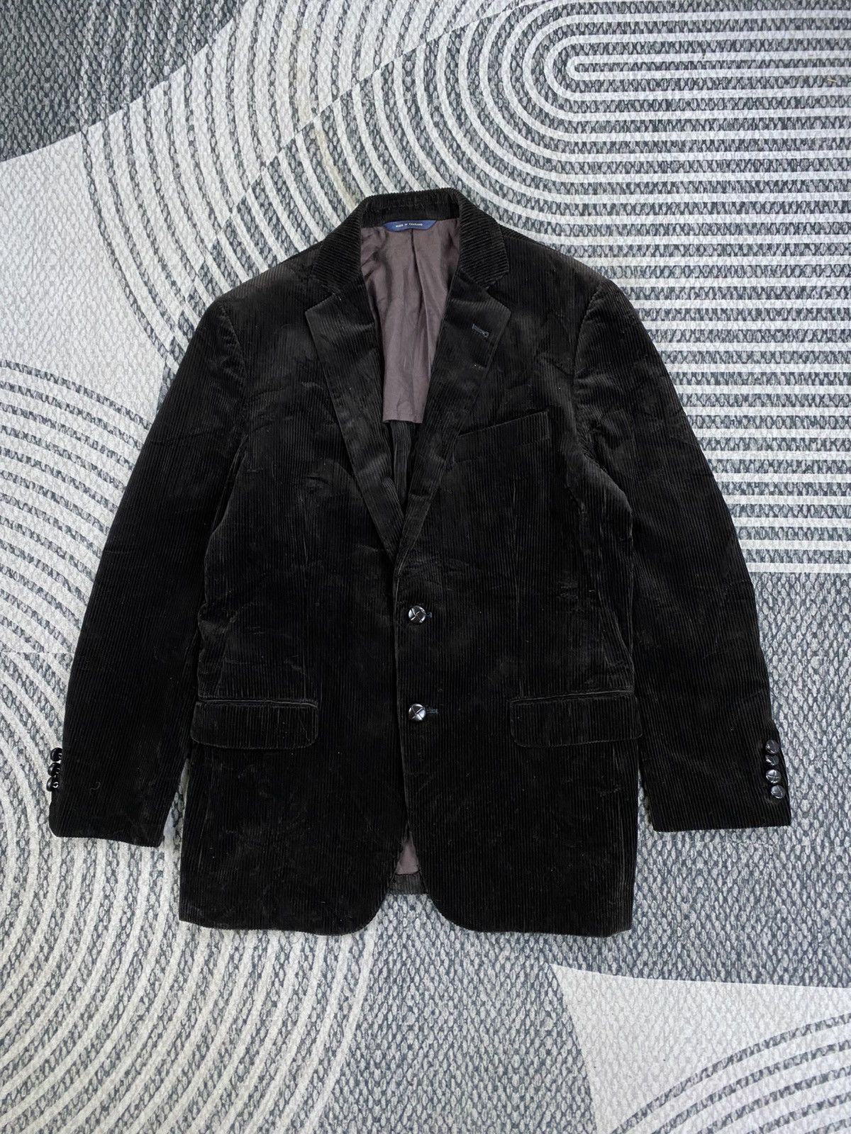 Brooks Brothers Vintage Brooks Brothers Dark Brown Corduroy Style Blazer Size US M / EU 48-50 / 2 - 1 Thumbnail