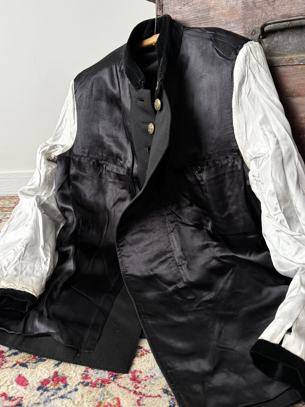 Japanese Brand × Vintage ≈1960s Vintage German Work Miners Dress Uniform Coat Size US M / EU 48-50 / 2 - 8 Thumbnail