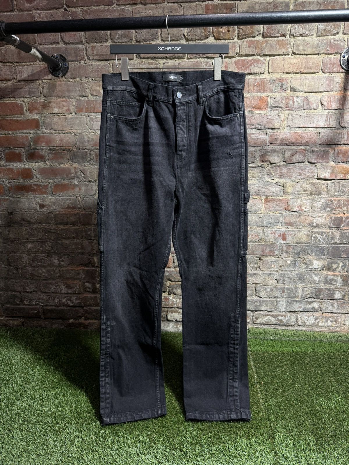 Amiri Amiri Straight Leg Black Jeans Size US 32 / EU 48 - 1 Thumbnail