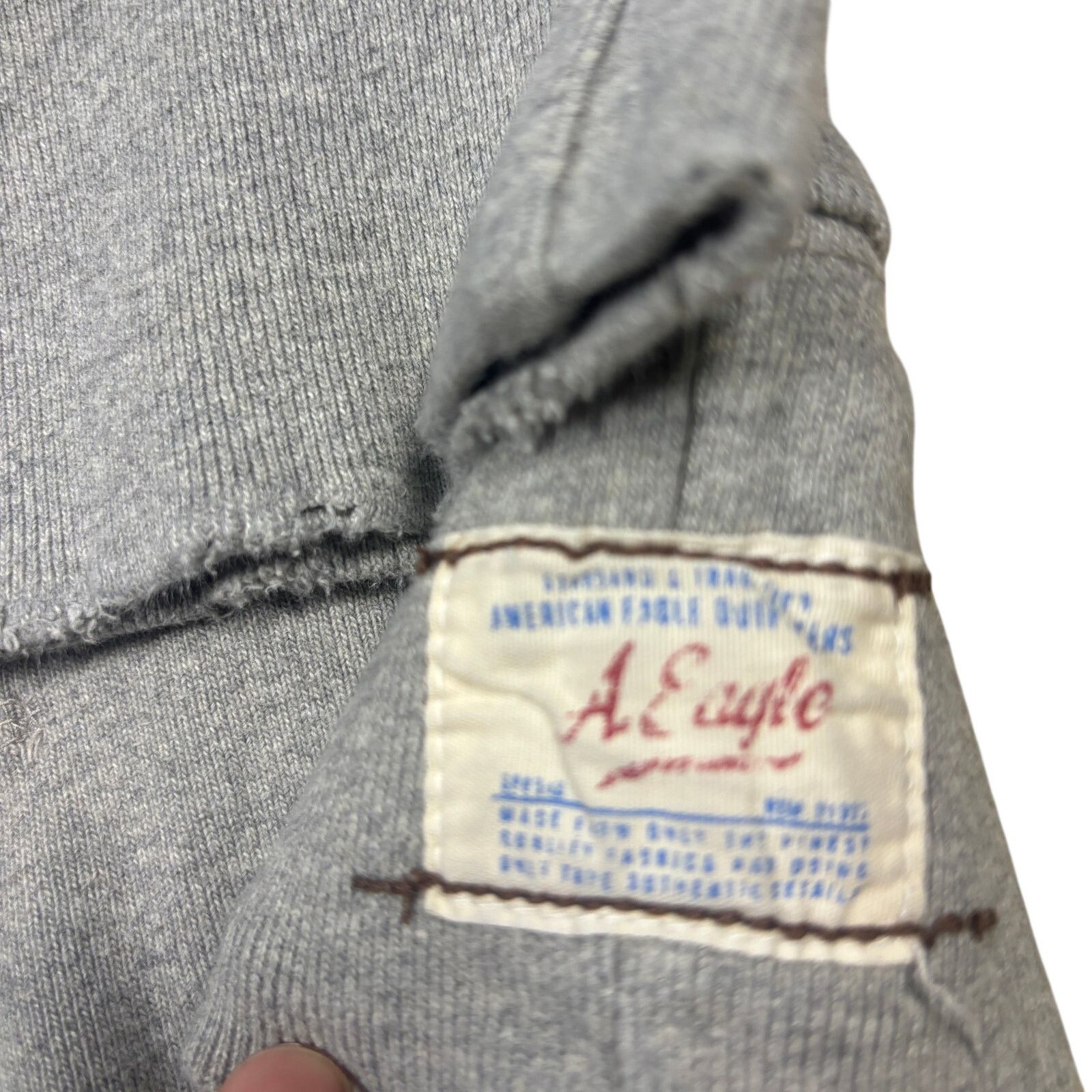 American Eagle Outfitters vintage y2k 2000s American Eagle thermal lined hoodie Large Size US L / EU 52-54 / 3 - 4 Thumbnail
