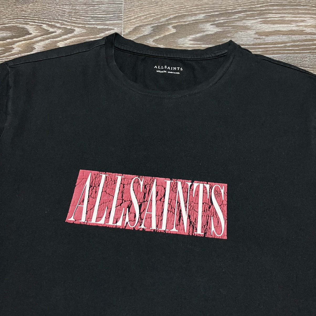 Allsaints ALLSAINTS Box Logo Integers SS Crew T-shirt Size US M / EU 48-50 / 2 - 5 Thumbnail