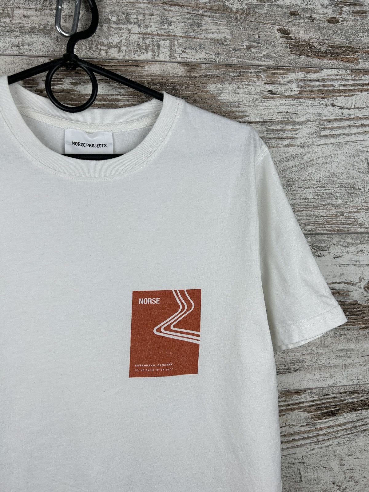 Japanese Brand × Norse Projects Mens Norse Project T Shirt Niels Gographic 1 luxury vintage Size US S / EU 44-46 / 1 - 3 Thumbnail