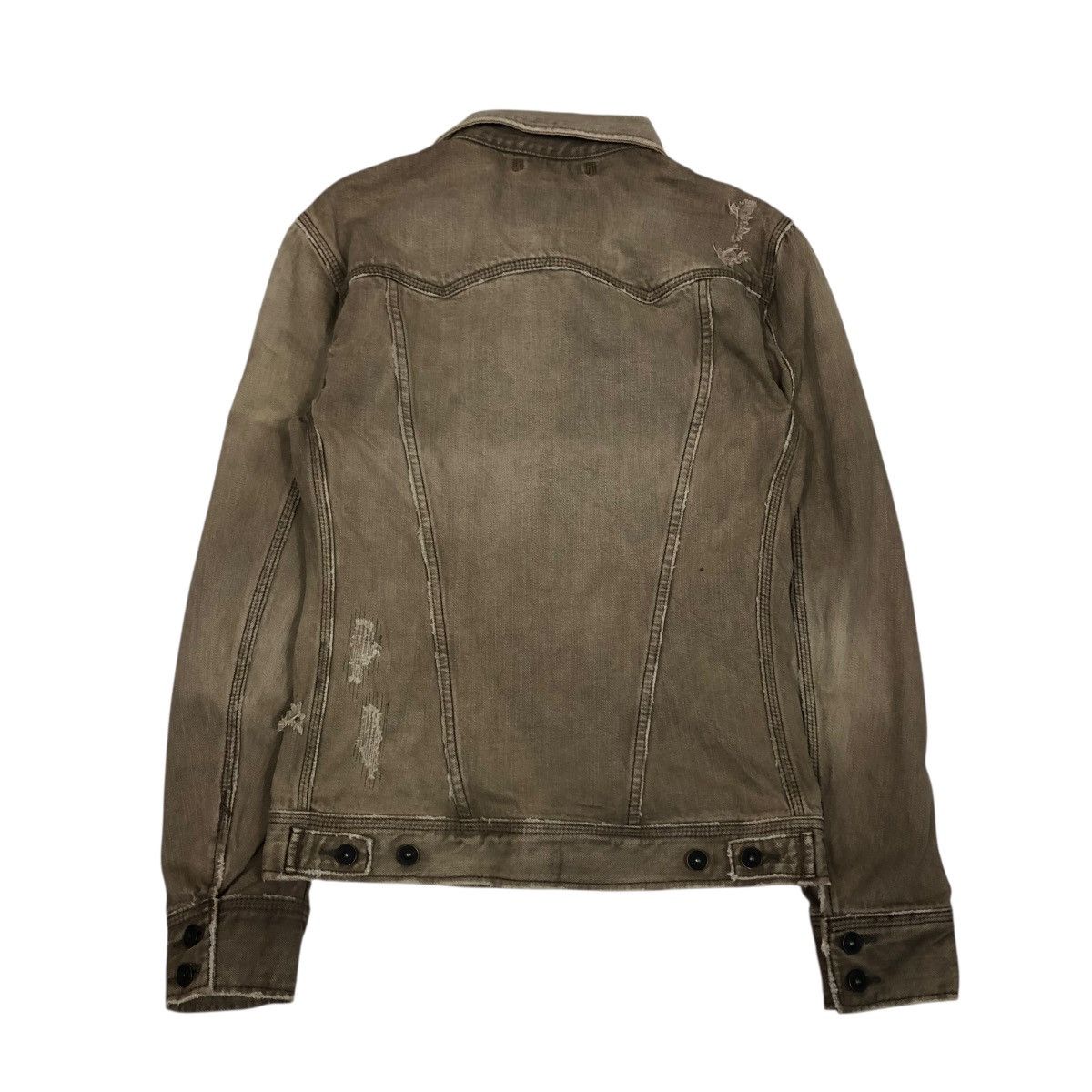 Japanese Brand 🔥CROPPED BIKER DENIM JACKET GOA JAPAN IF SIX WAS NINE Size US S / EU 44-46 / 1 - 2 Thumbnail