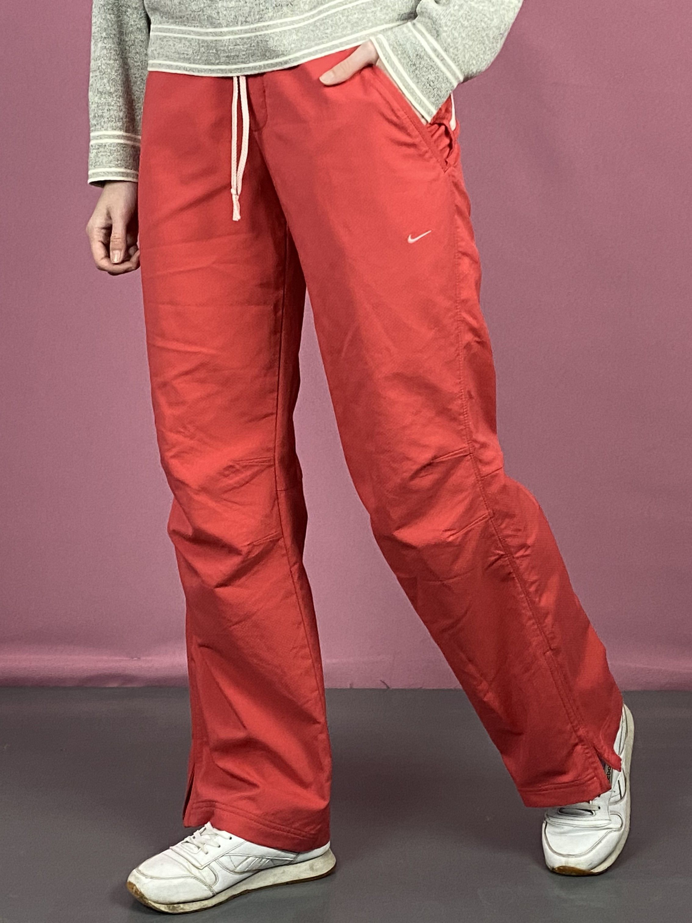 Nike × Vintage Nike Vintage Women's Flare Track Pants - XS Size 27" / US 4 / IT 40 - 1 Thumbnail