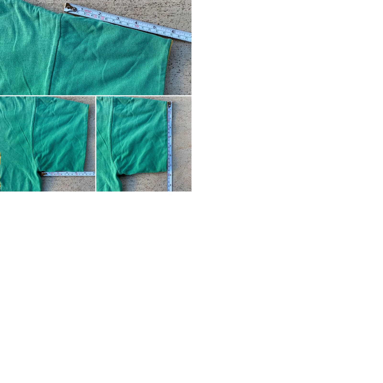 Vintage VINTAGE FISHER PE Shirt Reversible T-Shirt Graphic Tee Men S/M Green Short Sleeve Reversible Graphic Tee Size US S / EU 44-46 / 1 - 9 Thumbnail